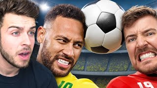 Reacting to MrBeast "Beat Neymar, Win $500,000"
