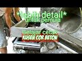 #32 KUSEN BETON bag.II,,,, proses cetak kusen beton manual lengkap dari awal sampai selesai