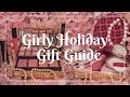 Girly Pink Holiday Gift Guide for Her 2022