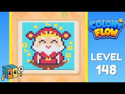 Colony Flow Level 148 Walkthrough Solution