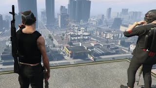 Chang Gang take out PD air 1 and get gunned down | GTA RP NoPixel