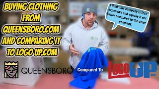 Buying Custom Clothing From Queensboro & Comparing It To LogoUp Embroidered Logos Review Queenboro