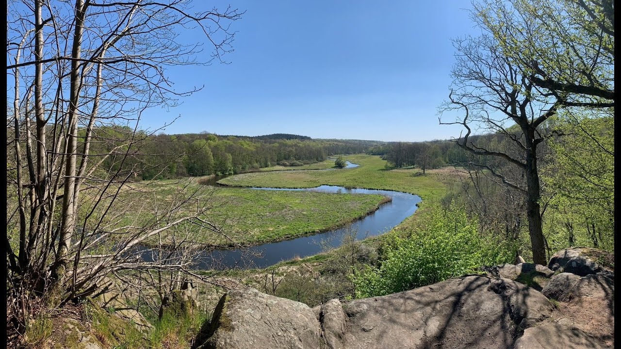 Natthall vid Rönneådalen, Skåne, Sweden