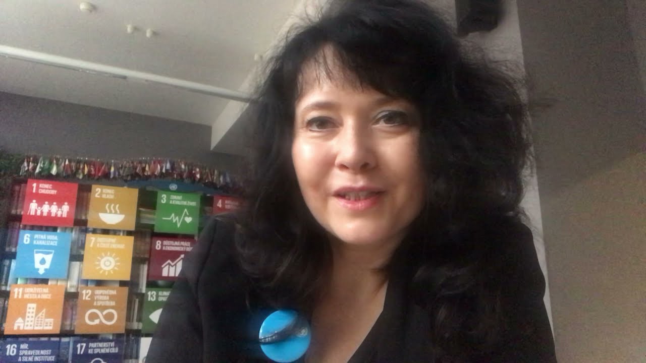 Pavla Gomba, UNICEF CR: Leadership Day/ Pozdrav studentům Prague British International School