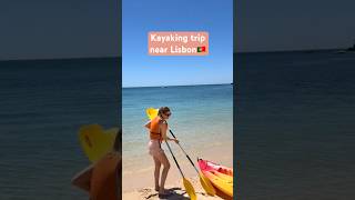 ☀️🇵🇹 Perfect one day trip from Lisbon! #kayak #kayakingadventures #kayaking #portugal #summer