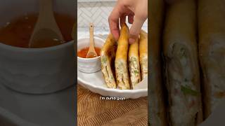 VIRAL CRAB RANGOON BURRITO ROLLS 🦀🥯🌯