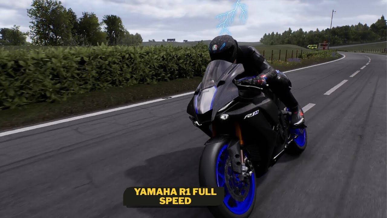 YAMAHA R1 AT THE LIMIT 🏍️ | Ride 5 Cockpit & 3rd Person | High Speed