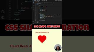 Coding Heart Beats CSS Animation #coding #creativewebsite #html5 #design