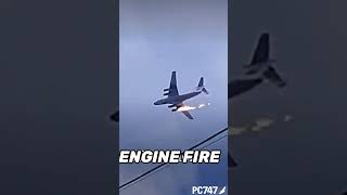 Russian Il-76 Takes Off With Engine on Fire Moments Before Crash