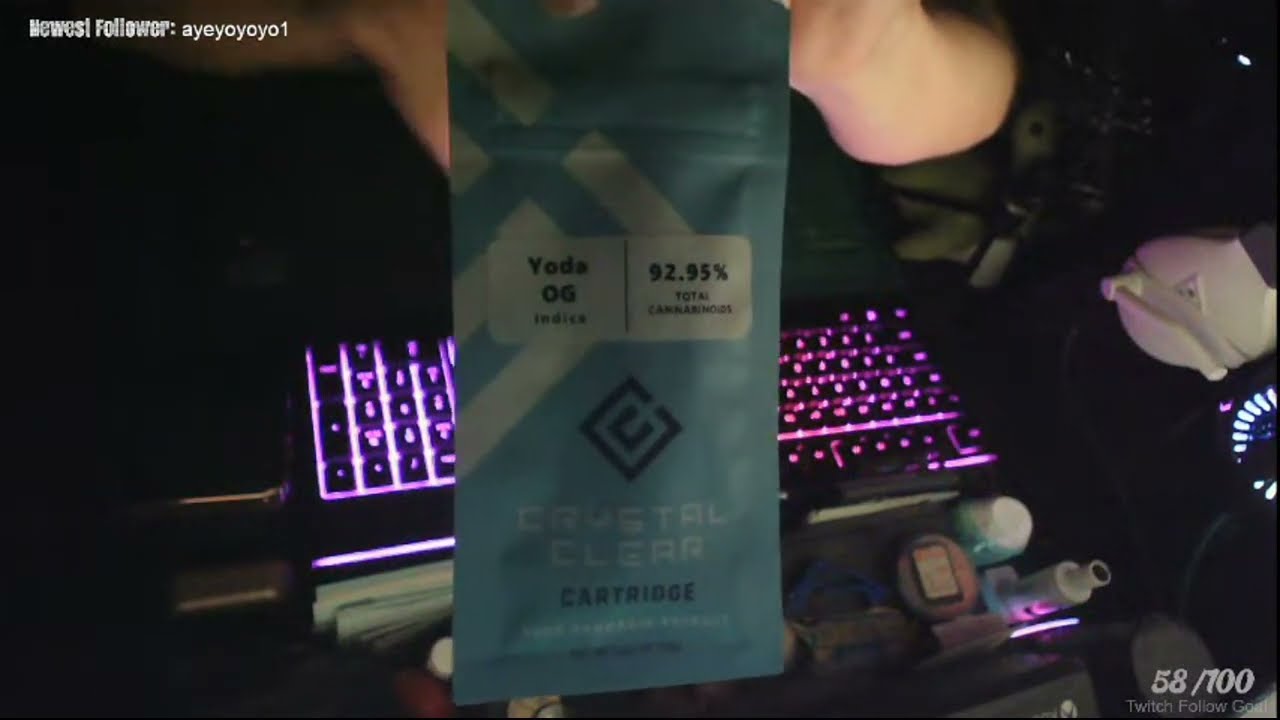 💠 Opening Crystal Clear Yoda OG 1g Vape 👀 Controller Camera ✔️ Handcam