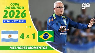 Thumbnail for ARGENTINA 4 X 1 BRASIL | MELHORES MOMENTOS | ELIMINATÓRIAS DA COPA DO MUNDO 2026 | ge.globo