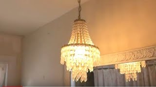 How to remove Chandelier/light fixture SAFE FAST & EASY!