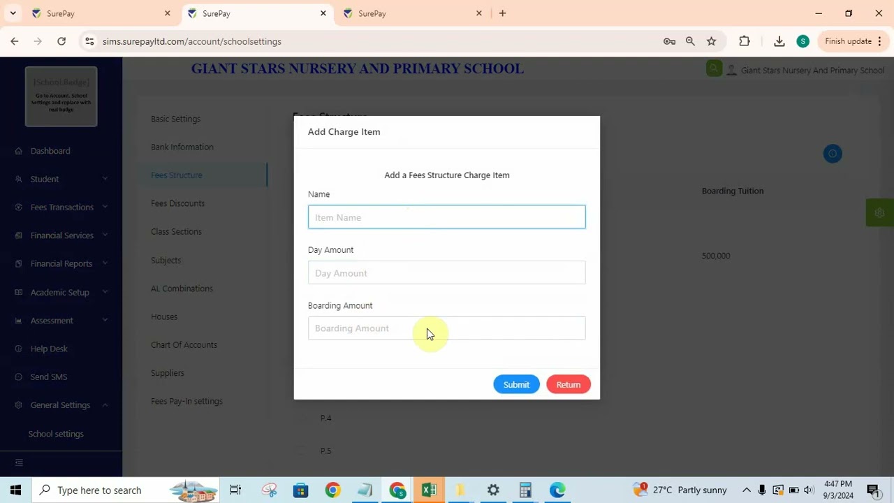 SETTING UP YOUR NEW TERM