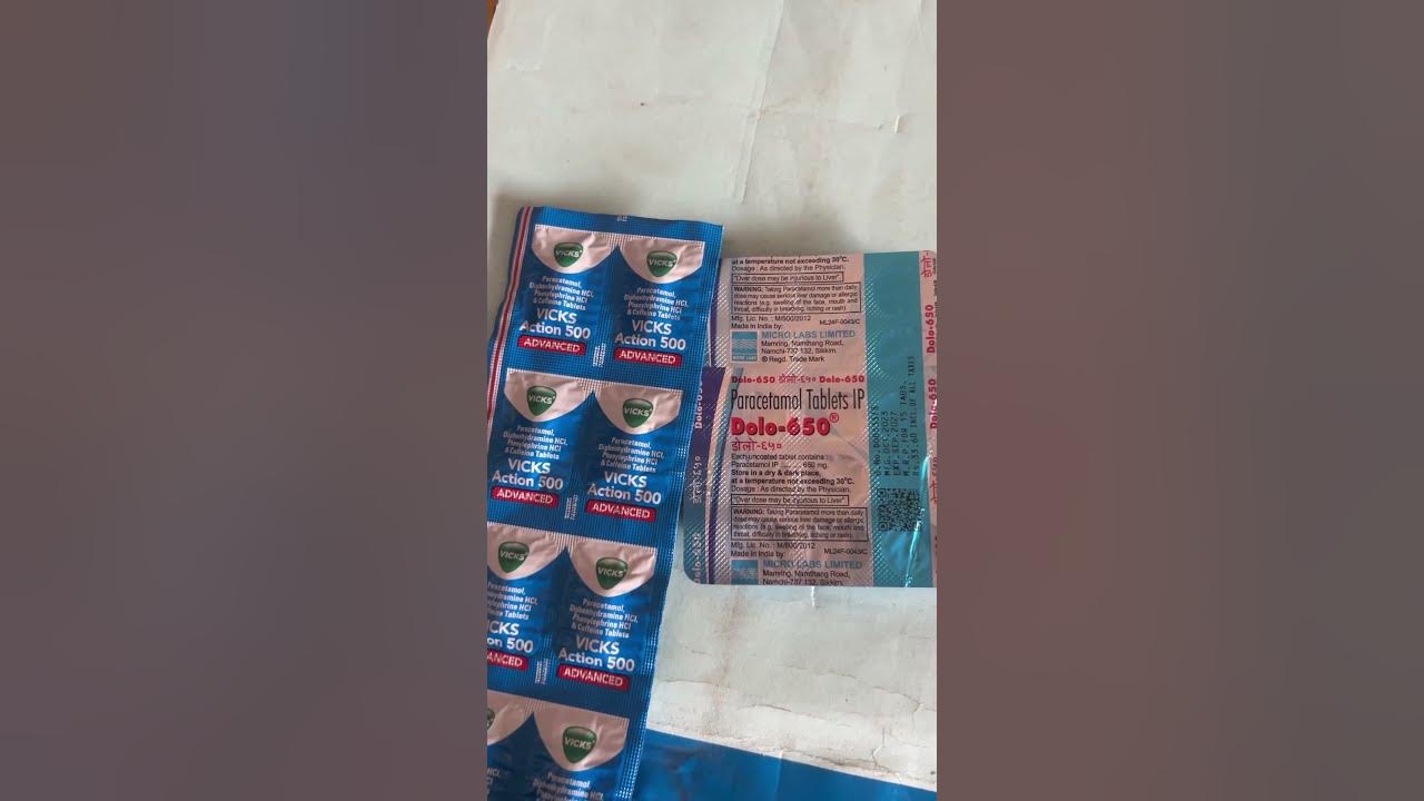 dont-take-dolo-650-and-vicks-action-500-shorts-youtube