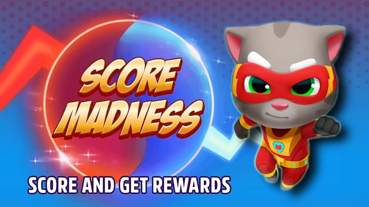 Talking Tom Hero Dash Score Madness Tom