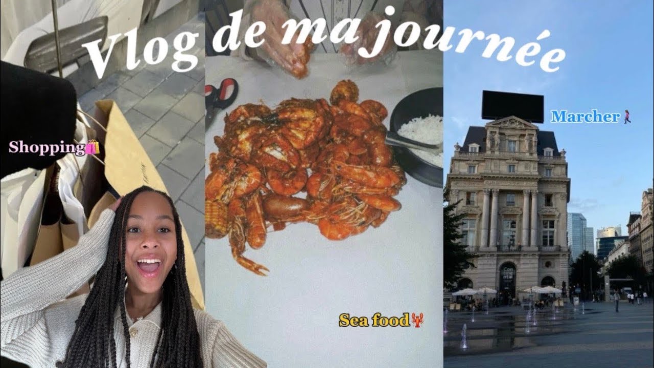 Vlog de ma journée 🫶🏽( C’était long…) 