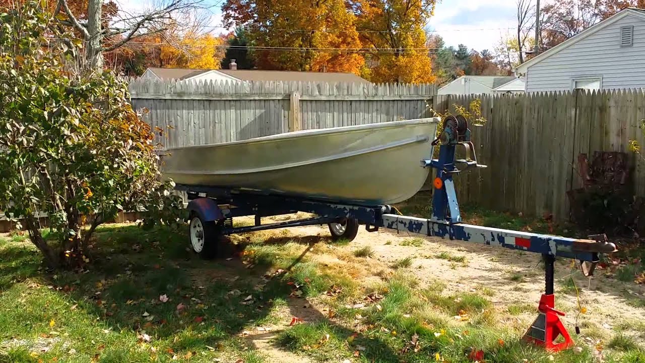 1958 Crestliner Aluminum Runabout Boat Project YouTube
