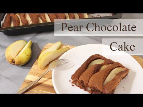 Video: Chokoladekage Med Pærer