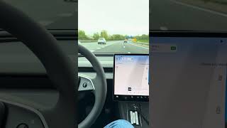 Tesla FSD Testing Model 3 Den Haag Netherlands