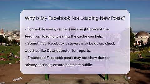 Why Is My Facebook Not Loading New Posts? - Everyday-Networking