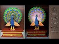 Peacock craft /Best out of waste crafts /cardboard crafts for home decor /diy