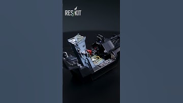 Mirage-2000-5 cockpit with 3D decals for Kitty Hawk kit (1/32) by ResKit | Assembled and Painted