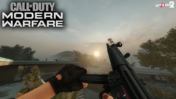 Left 4 Dead 2 CSS MP5 Vanilla using Call of Duty Modern Warfare 2019 MP5 Anims -  ₦streys - Gameplay