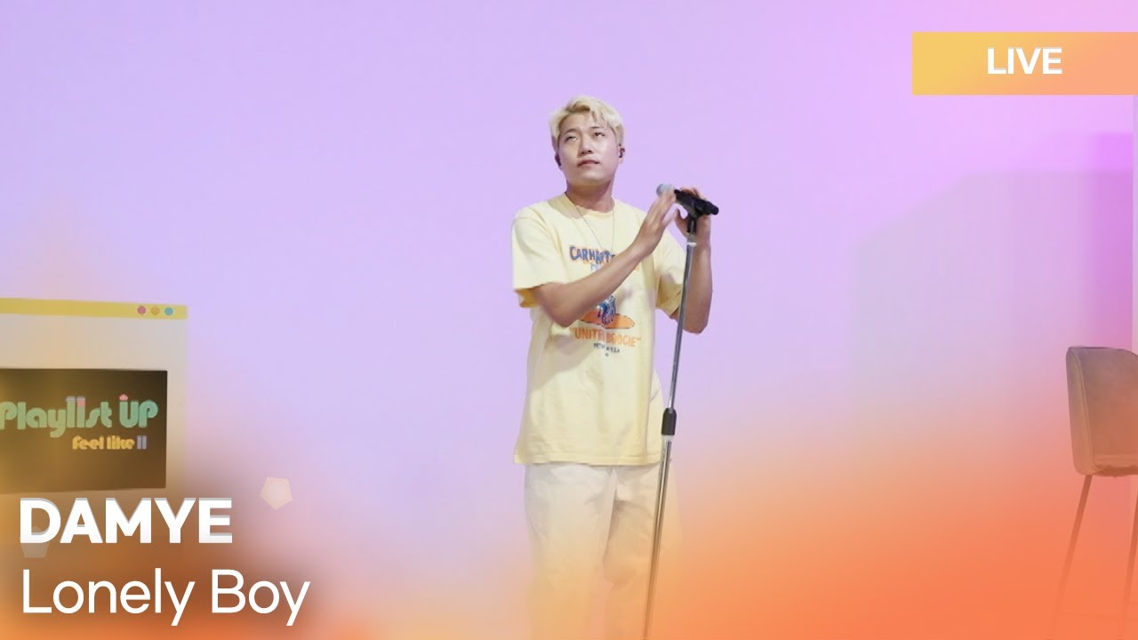 Damye(담예) - Lonely Boy(아 사랑에 빠지고 싶)  | K-Pop Live Session | Play11st UP