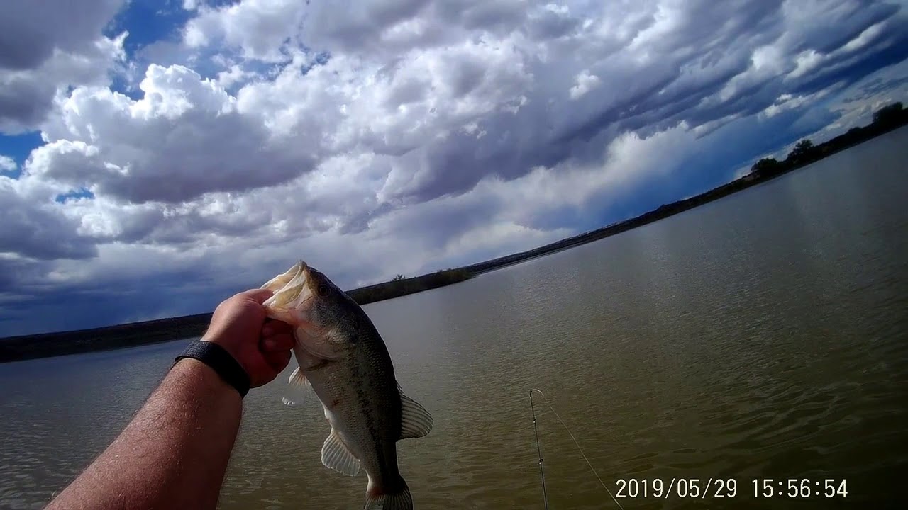 Bank Fishing Ganado Lake, Ganado AZ YouTube
