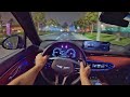 2022 Genesis GV70 3.5T Sport Prestige POV Foggy Night Drive (3D Audio)(ASMR)