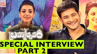 Samantha interviews mahesh babu & kajal aggarwal - part 2 ||
brahmotsavam movie