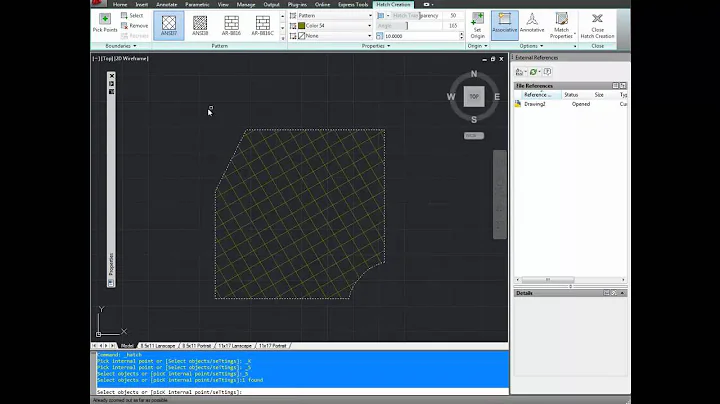 AutoCAD Tutorial: How to use Hatch Command