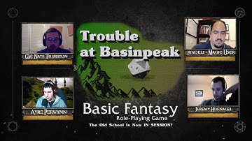 Basic Fantasy RPG: Trouble at Basinpeak - Part 1