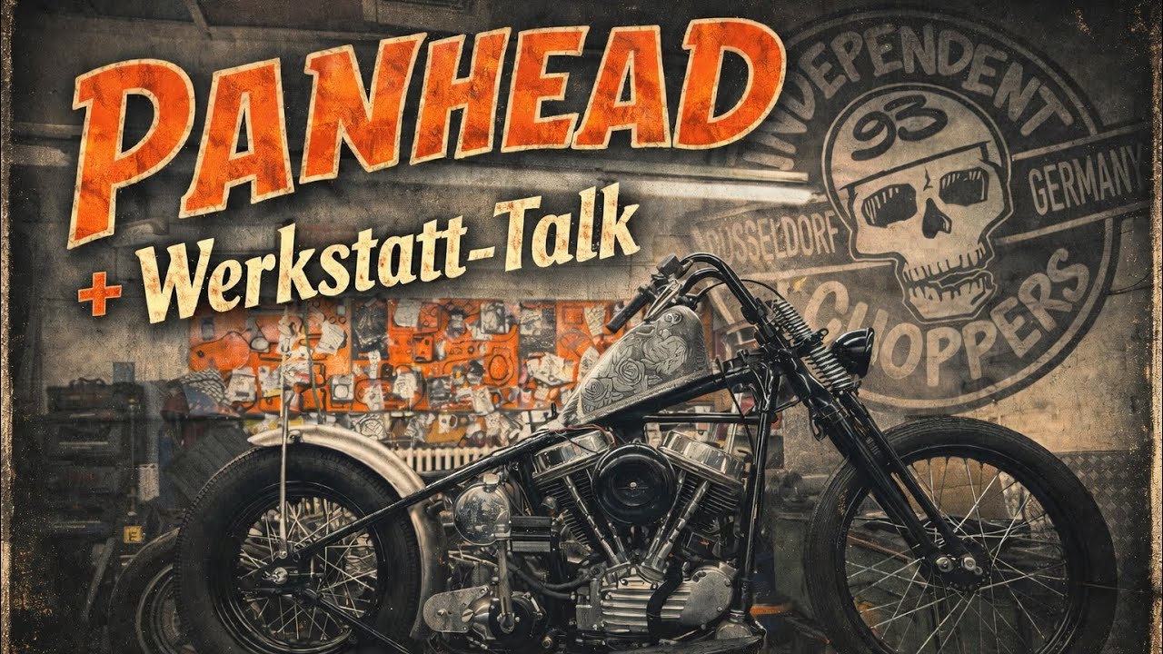 ❤️ Franks PANHEAD + Werkstatt Talk 🛠️🔥 | Oldschool pur