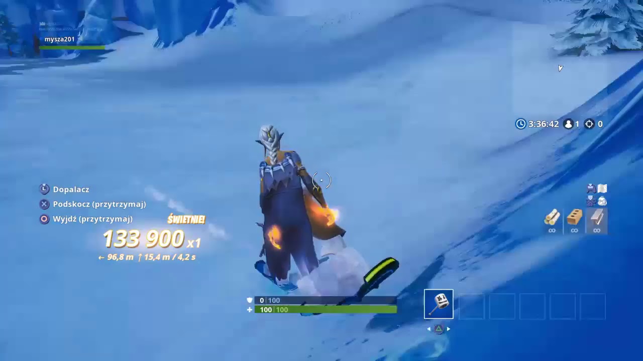 Fortnite skoki narciarskie - YouTube