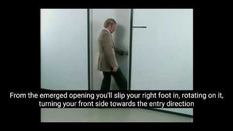 Educational Video   How to open a door properly