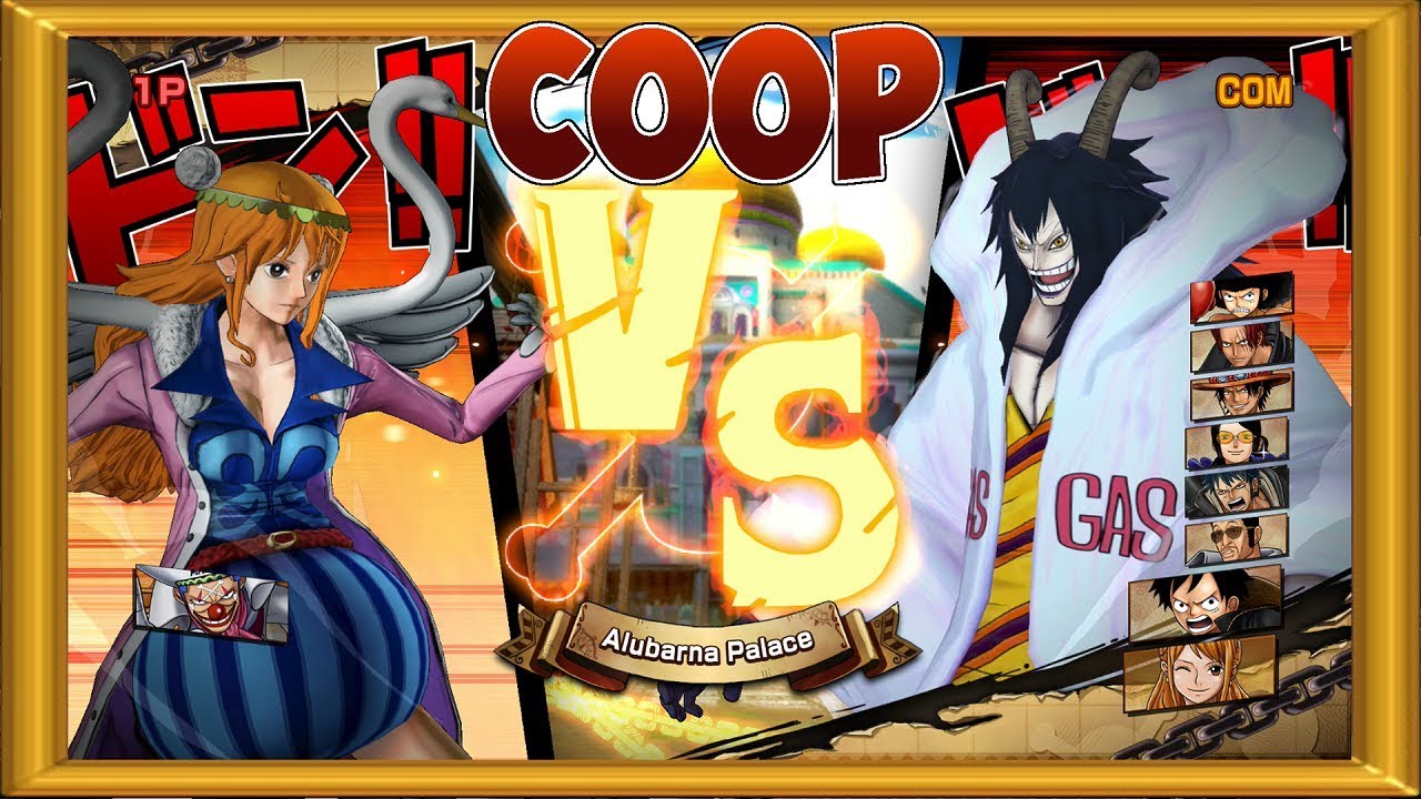 One Piece Burning Blood 2 Players Coop 2 VS 9 All Random YouTube