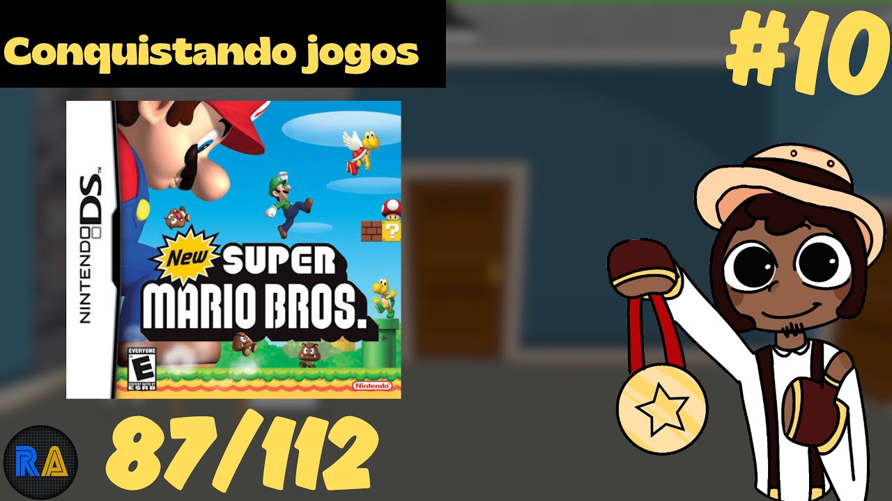 [Shorts] New Super Mario Bros  (NDS) - Conquistas do Game (087/112) RA - Parte 10