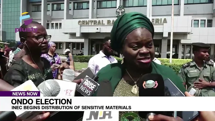 Ondo Election Inec Begins Distribution Of Sensitive Materials