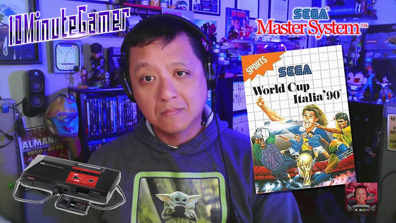 SEGA Master System – World Cup Italia 90 (PAL) – Jeu Complet Boîte