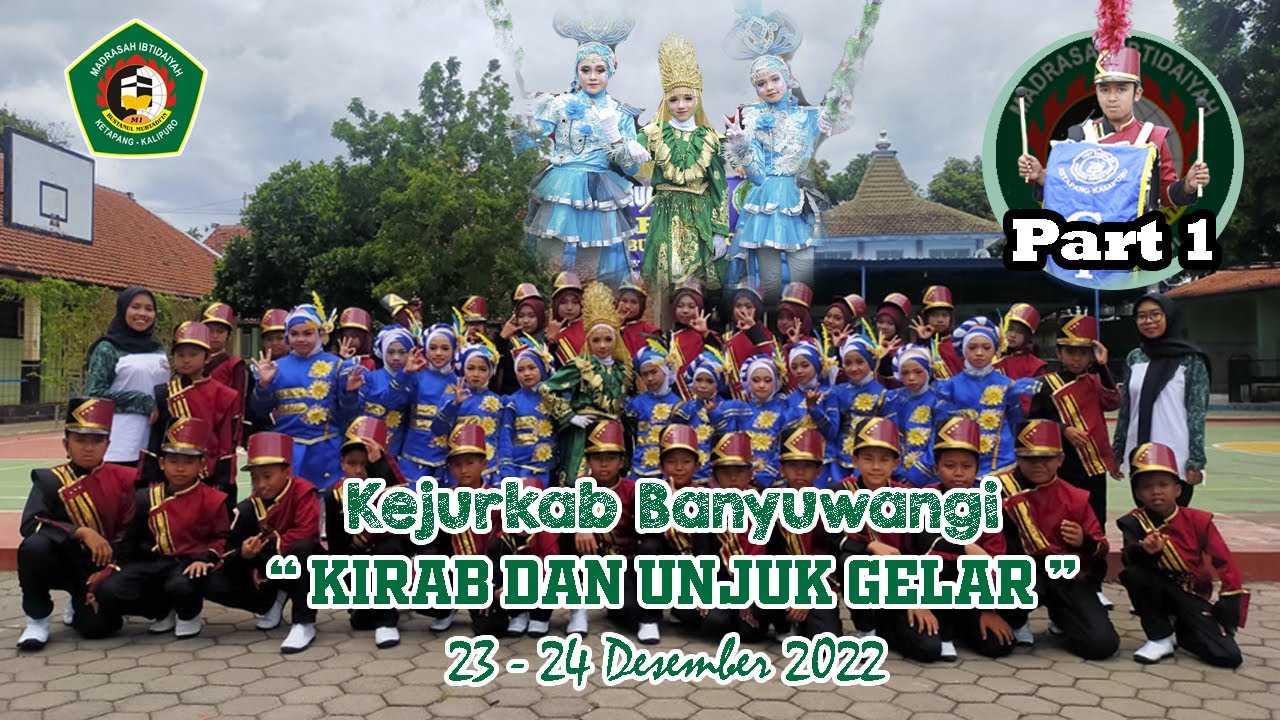 Lomba Kirab dan Unjuk Gelar - KEJURKAB Banyuwangi.