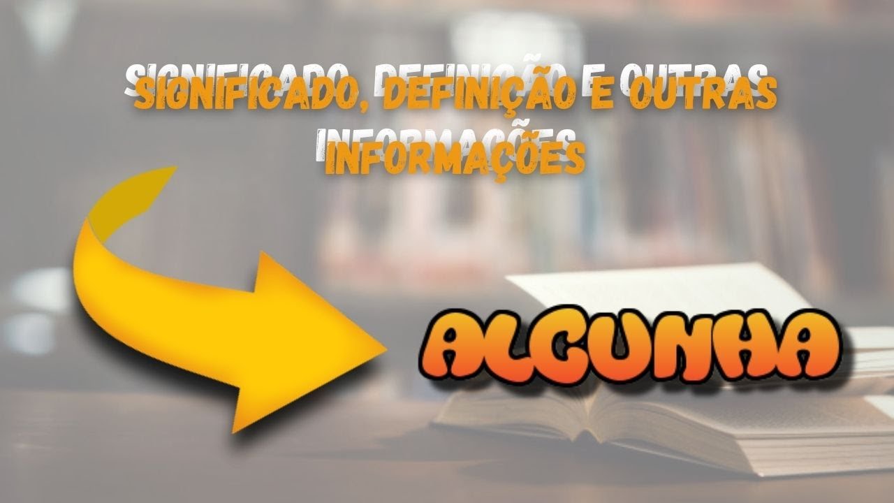 Alcunha : Significado, Definição, Sinônimo e Outras Informações - YouTube