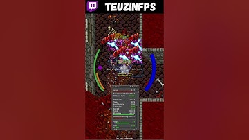 TIBIA MONK AVATAR DAMAGE! #tibiadose #tibia #tibiaclips