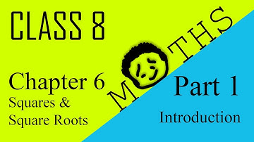 CBSE Maths Class 8 Chapter 6 Squares and Square Roots - Introduction Part 1