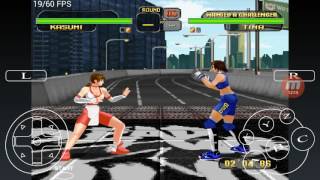 Sega Saturn SS Android Emulator uoYabause Dead or Alive Game Play screenshot 4