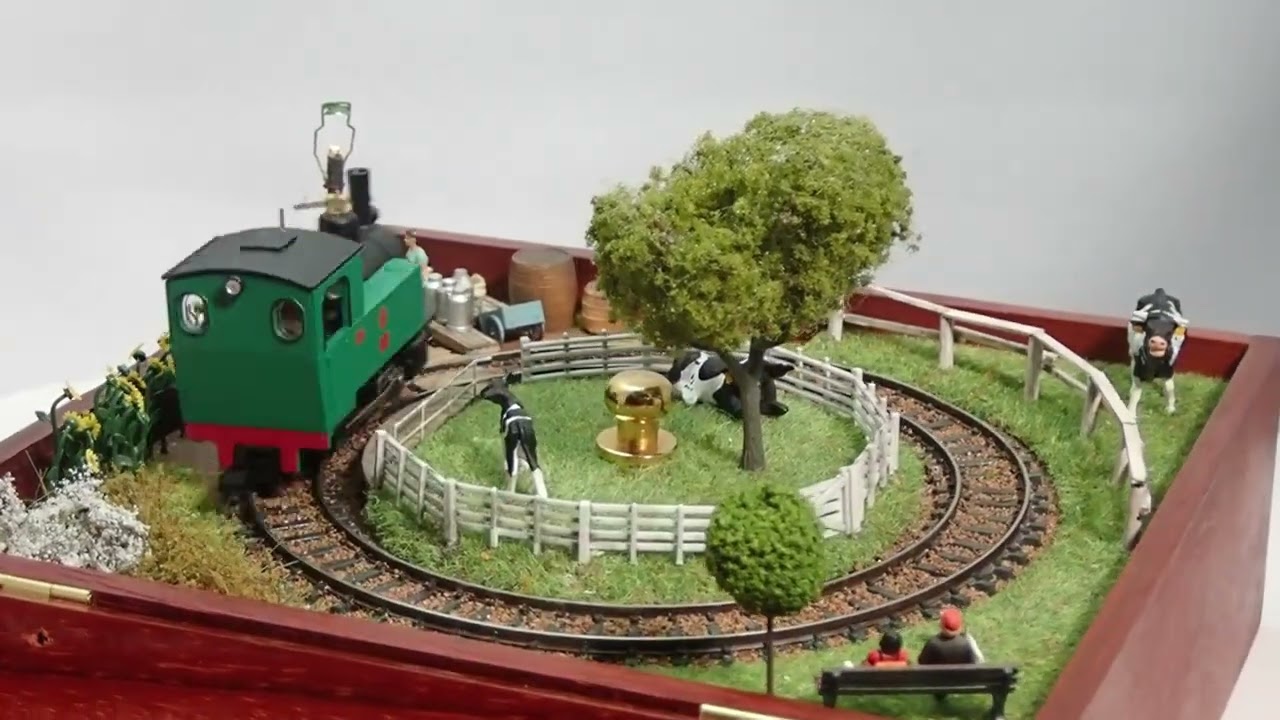 Layout small box 1 with a steam locomotive : Yoshiaki Nishimura HO