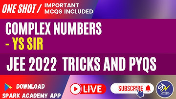 Complex Numbers One Shot|JEE 2022| PYQs| Tricks