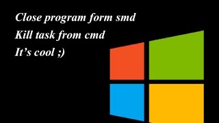 Close program form cmd