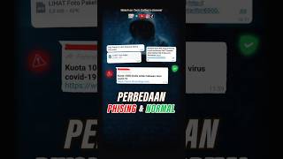 Perbedaan Link Normal  Link Phishing