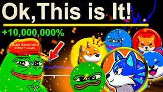 PEPE COIN New ATH!! Watch out For these MEMECOINS!! ( Very Urgent )